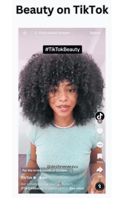 Beauty on tiktok Image