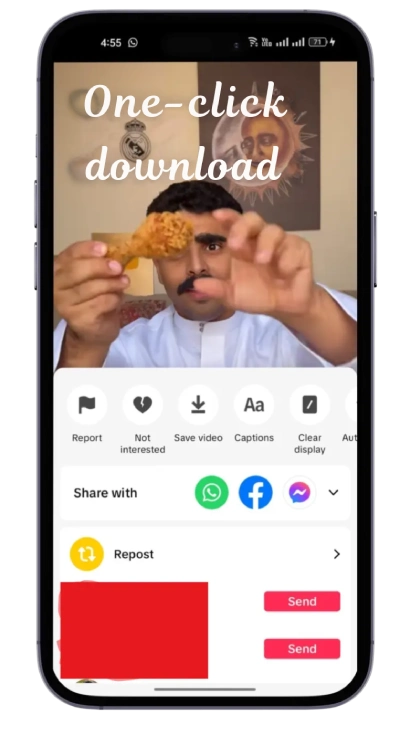 One Click Download feature Image