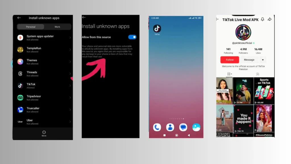 Tik Tok Mod Apk Unknown Source Image